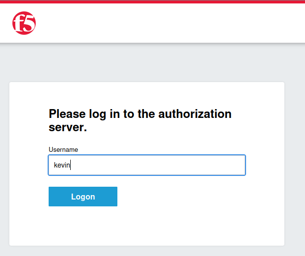 Login example