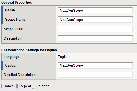 Creation of a custom OpenID Connect scope inside F5 APM