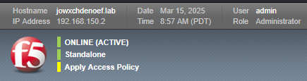 Link to apply APM Policy